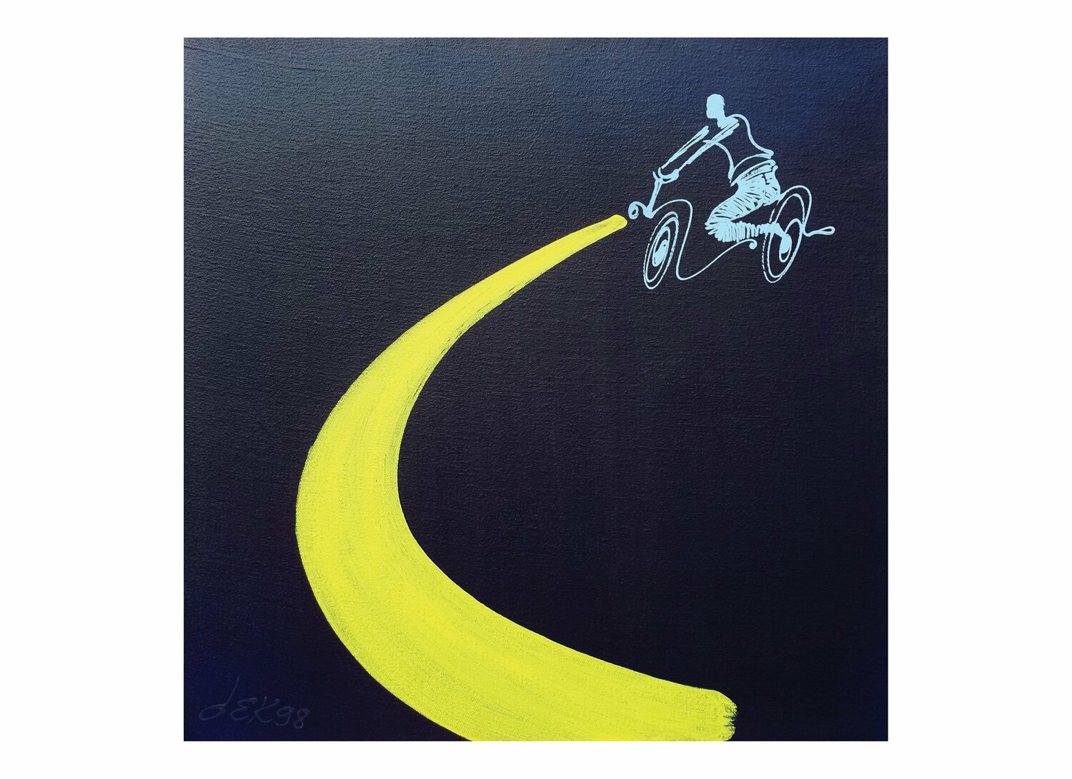 the nocturnal cyclist Dek