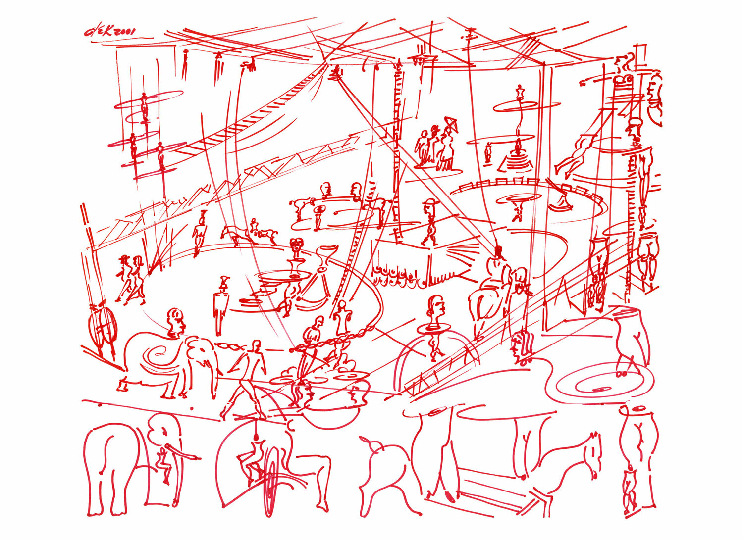 the circus Dek
