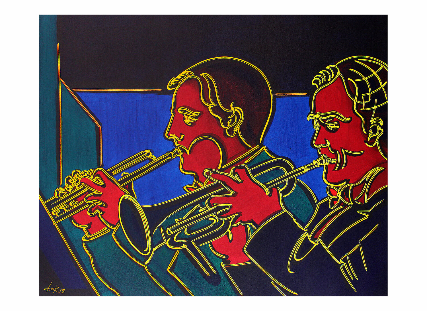 the two musician Dek