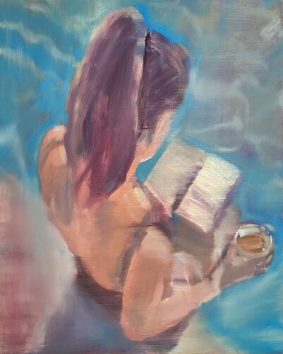Poolside van Gregg Chadwick, Schilderij te koop op Singulart