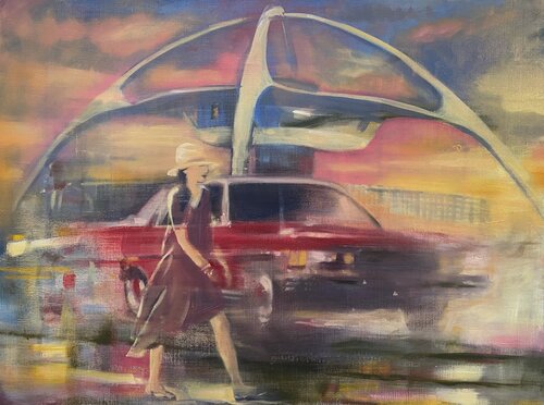 City of Tomorrow (LAX) van Gregg Chadwick, Schilderij te koop op Singulart