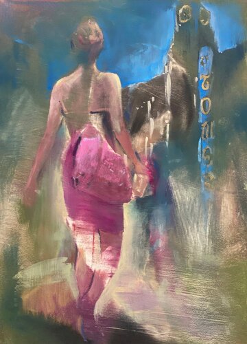 On Broadway, Wired for Sound – Tower Theatre von Gregg Chadwick, Malerei kaufen auf Singulart