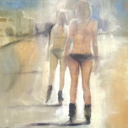 The Strand (Santa Monica) van Gregg Chadwick, Schilderij te koop op Singulart