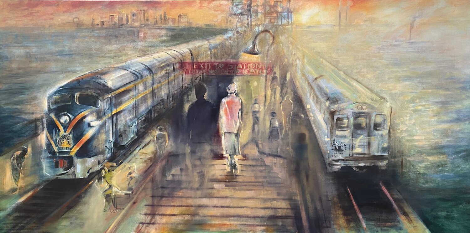 Exit to Station (Jersey Central) Gregg Chadwick