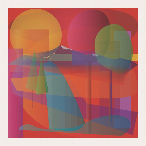 Red Landscape von Angelo Makula, Malerei kaufen auf Singulart