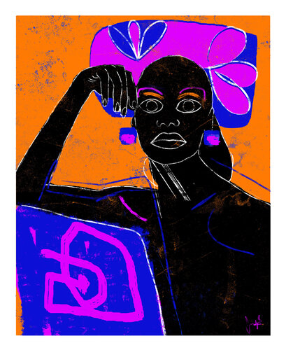 Aluna van Angelo Makula, Schilderij te koop op Singulart