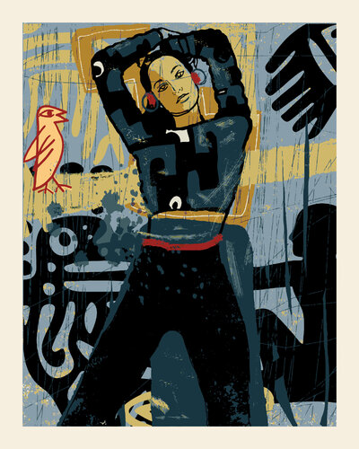 Girli de Angelo Makula, Pintura a la venta en Singulart
