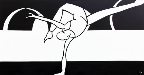 Dancer di Angelo Makula, Pittura in vendita su Singulart