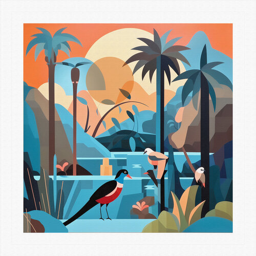 Birdy 13 de Angelo Makula, Pintura a la venta en Singulart