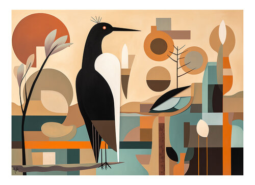 Birdy 7 de Angelo Makula, Pintura a la venta en Singulart