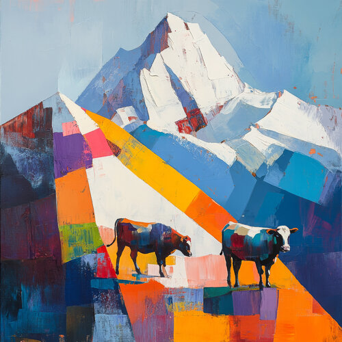 Großglockner von Angelo Makula, Malerei kaufen auf Singulart