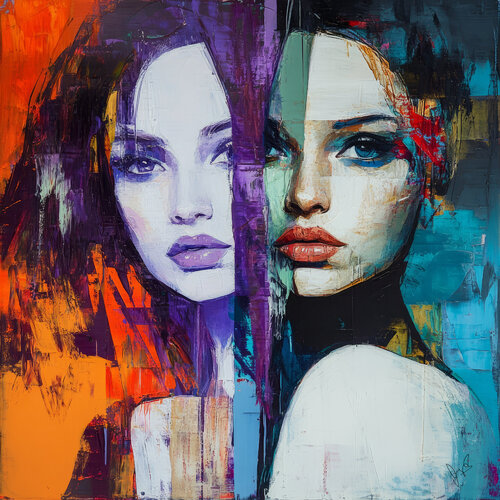 You are my heart di Angelo Makula, Pittura in vendita su Singulart