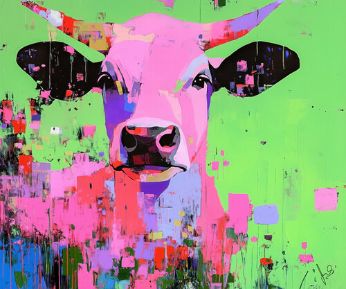 Pink Lady de Angelo Makula, Pintura a la venta en Singulart