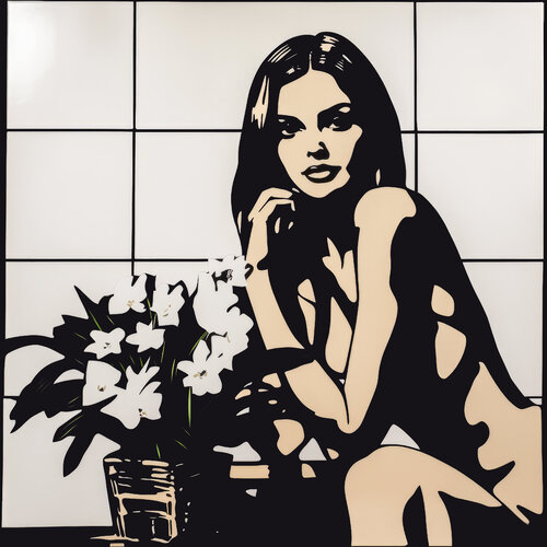 Blickfang by Angelo Makula, Painting for Sale on Singulart