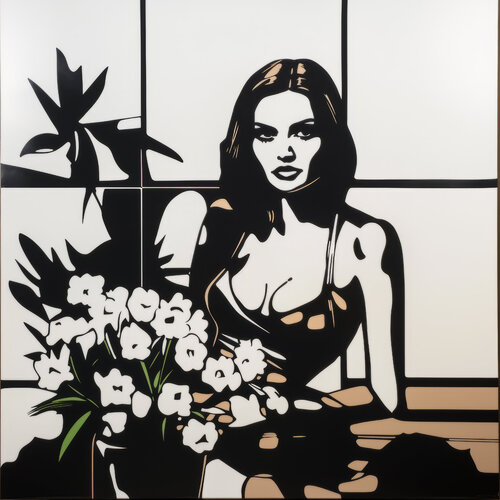 Verbotene Blüten de Angelo Makula, Pintura a la venta en Singulart