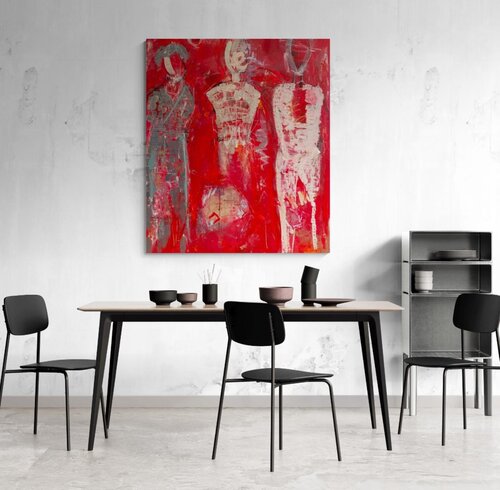 The Silent Witnesses by Gazvani Art, Painting for Sale on Singulart