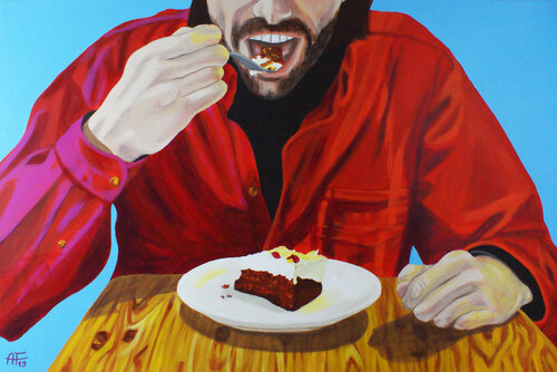 The cake von Anna Franczuk, Malerei kaufen auf Singulart