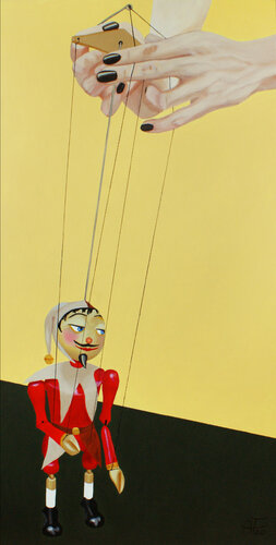 Marionette van Anna Franczuk, Schilderij te koop op Singulart