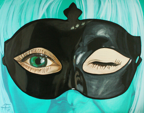 Mask of invisibility de Anna Franczuk, Pintura a la venta en Singulart