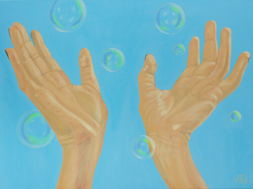 Catch moments di Anna Franczuk, Pittura in vendita su Singulart