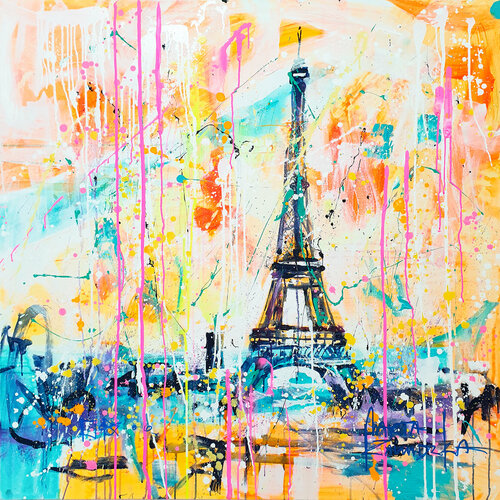 Paris di Marta Zawadzka, Pittura in vendita su Singulart