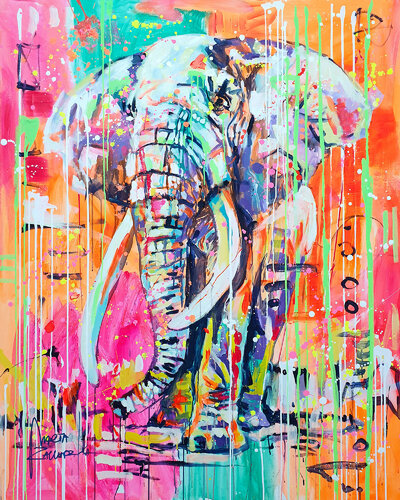 A melody of joy par Marta Zawadzka, Peinture en vente sur Singulart