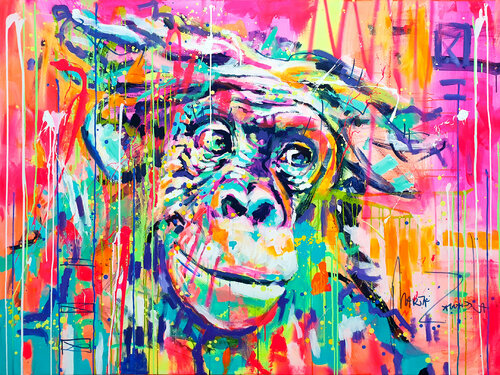 Marlon par Marta Zawadzka, Peinture en vente sur Singulart