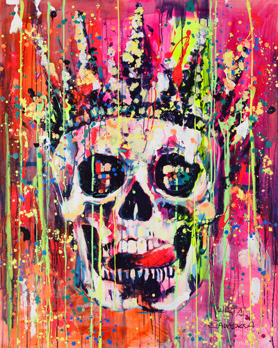 Snow Queen di Marta Zawadzka, Pittura in vendita su Singulart