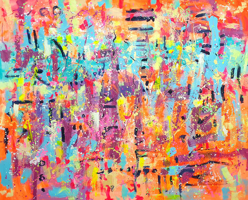Meadow of joy di Marta Zawadzka, Pittura in vendita su Singulart