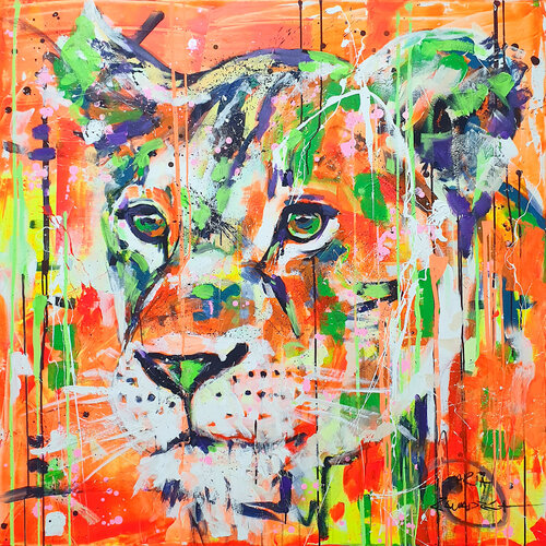 Wild Elegance di Marta Zawadzka, Pittura in vendita su Singulart