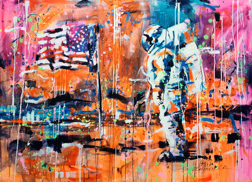 Lunar Dream di Marta Zawadzka, Pittura in vendita su Singulart