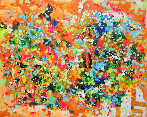 Euphoric Palette von Marta Zawadzka, Malerei kaufen auf Singulart