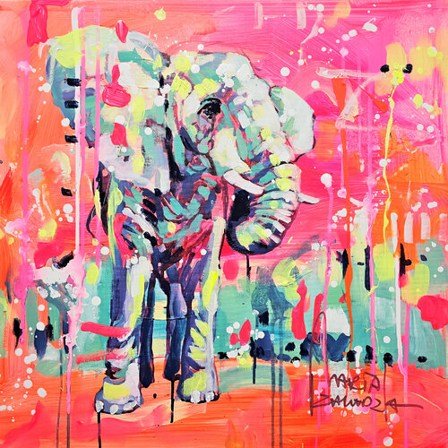 Blue de Marta Zawadzka, Pintura a la venta en Singulart