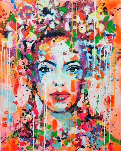Her Charm by Marta Zawadzka, Painting for Sale on Singulart