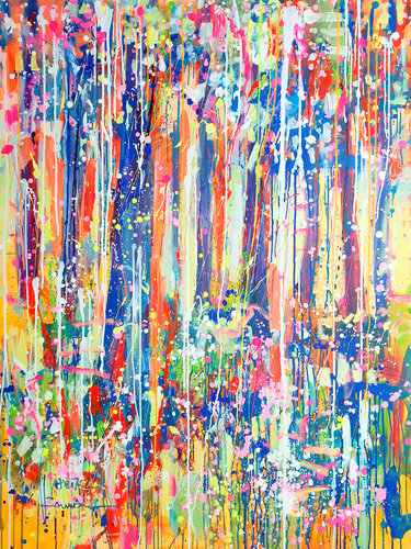 Fairytale Forest van Marta Zawadzka, Schilderij te koop op Singulart