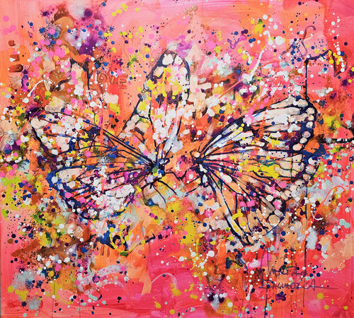 Wings of Joy de Marta Zawadzka, Pintura a la venta en Singulart