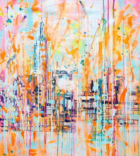 NYC de Marta Zawadzka, Pintura a la venta en Singulart