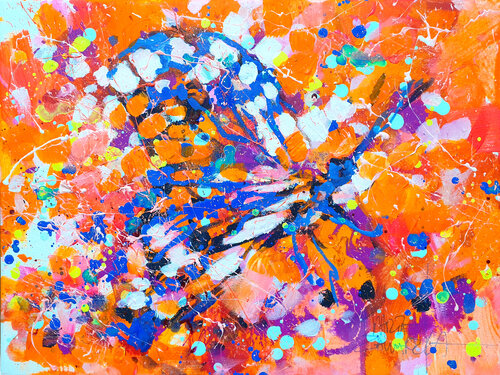 Melody of Joy di Marta Zawadzka, Pittura in vendita su Singulart