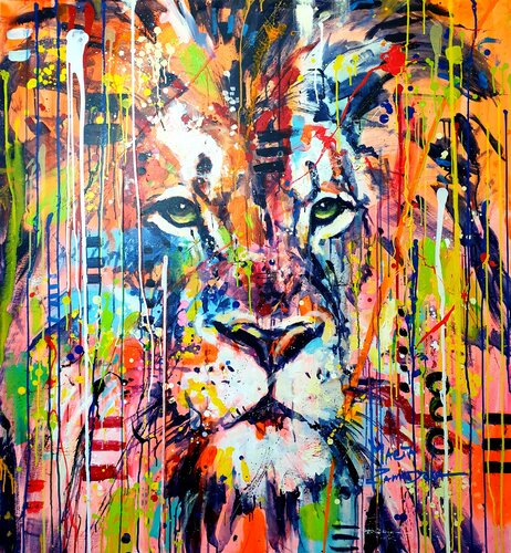The wild soul par Marta Zawadzka, Peinture en vente sur Singulart