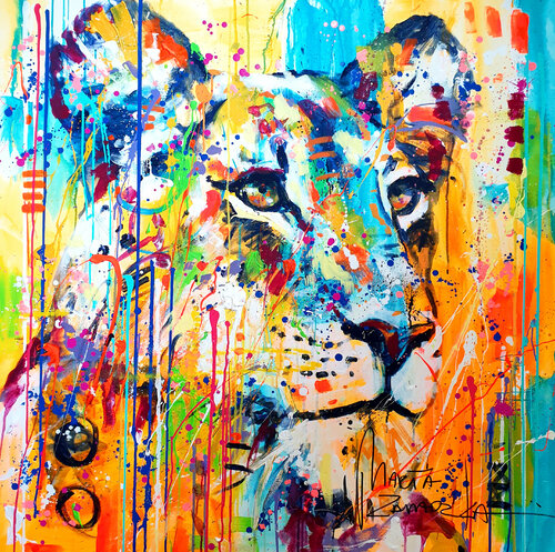 Composure par Marta Zawadzka, Peinture en vente sur Singulart