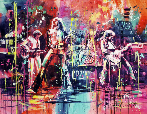 Physical Graffiti di Marta Zawadzka, Pittura in vendita su Singulart