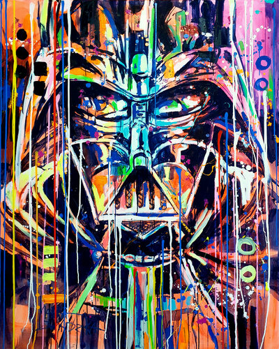 Darth Vader di Marta Zawadzka, Pittura in vendita su Singulart