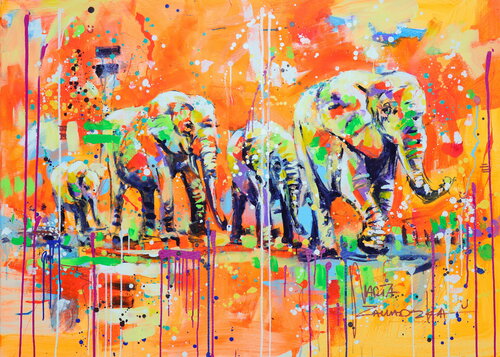 Journey par Marta Zawadzka, Peinture en vente sur Singulart