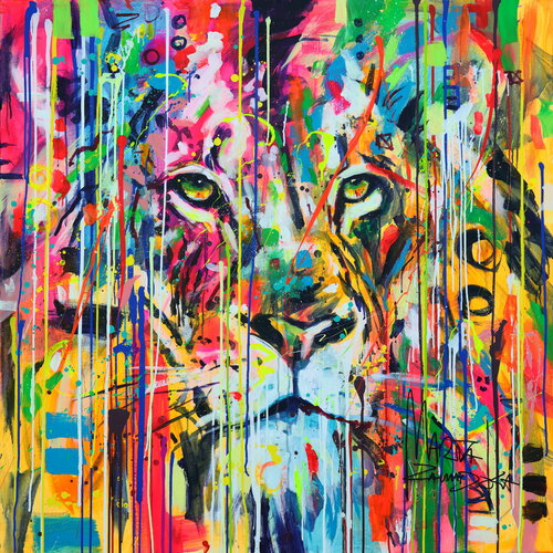 Peaceful mind par Marta Zawadzka, Peinture en vente sur Singulart