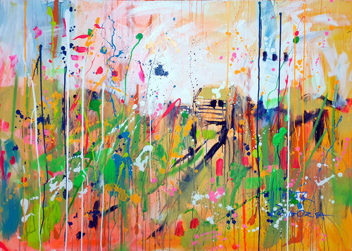 Cottage par Marta Zawadzka, Peinture en vente sur Singulart