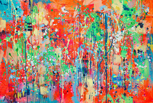 Summer mood par Marta Zawadzka, Peinture en vente sur Singulart