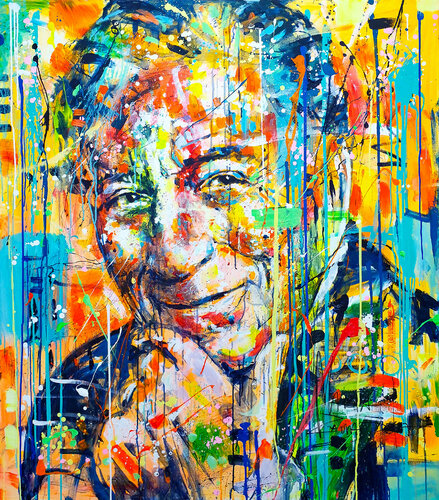 Tony Bennett van Marta Zawadzka, Schilderij te koop op Singulart