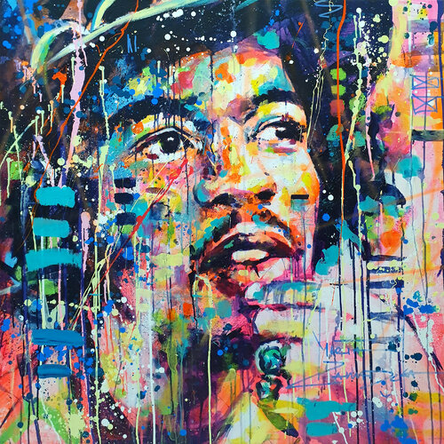 Colorful mind di Marta Zawadzka, Pittura in vendita su Singulart