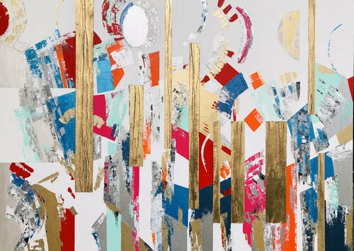 Présence et Harmonie van Nadine Hardy, Schilderij te koop op Singulart