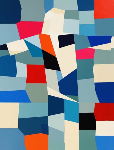 An Abstract Figure, Rio de Janeiro” by Nadine Hardy, Painting for Sale on Singulart